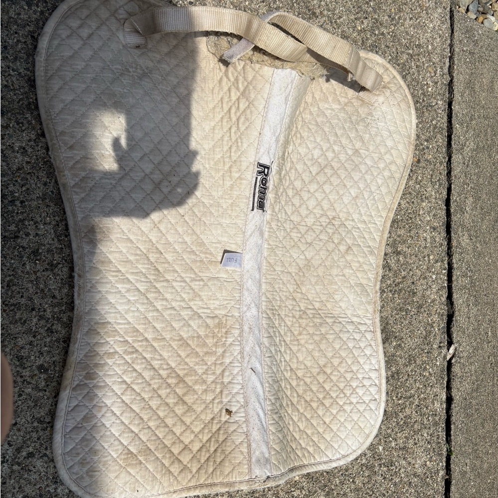 Roma Quilted Sheepskin Half Pad